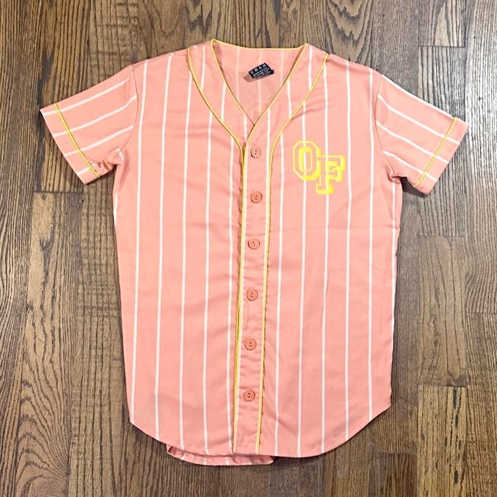 Odd Future Tyler the Creator Striped Baseball Jersey